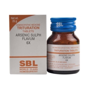 sbl-arsenic-sulph-flavum-trituration-tablet-6x